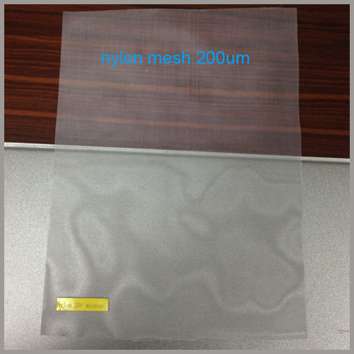 Malha de nylon do monofilamento de 200 mícrons / malha de NMO